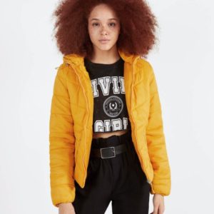 Hooded puffer jacket