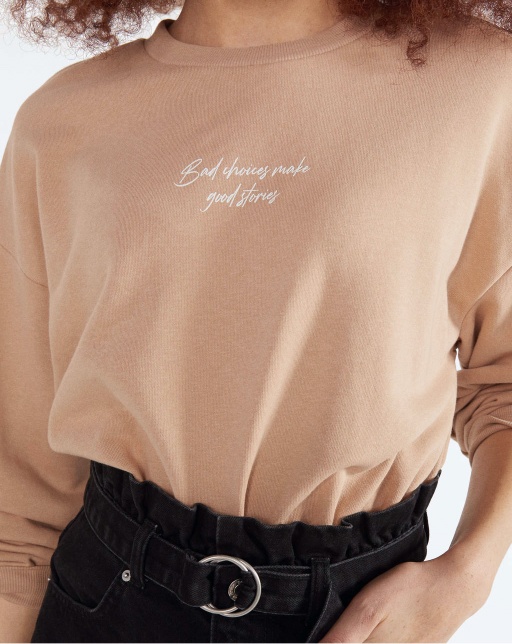 Round neck sweatshirt - Image 3